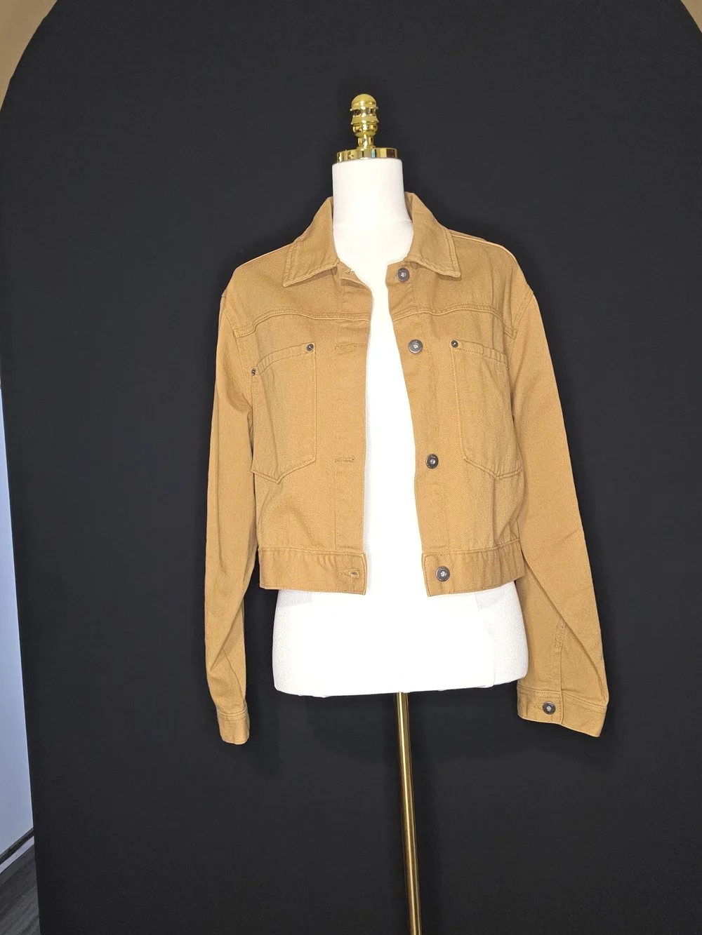 Vans Classic Cropped Tan Women's Jacket